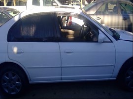 2001 HONDA CIVIC, WHITE, EX, 1.7L, VTEC, AT.  A25055
